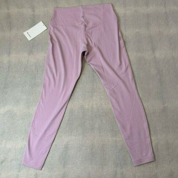 Lululemon Align Leggings Size 12 NWT High Rise 28” Tall Pink - Picture 5 of 8